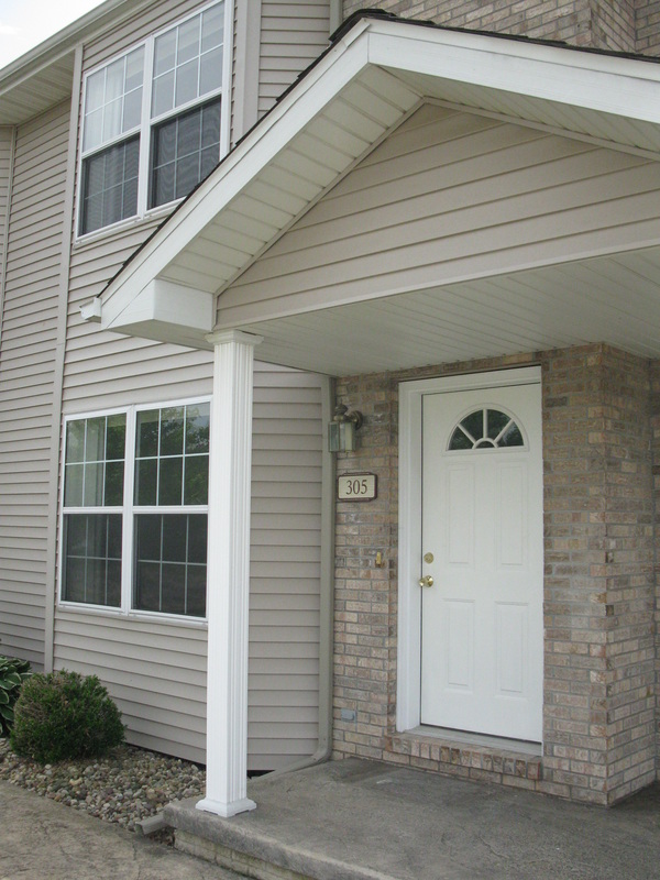 Front door outside 300 Place Town Home