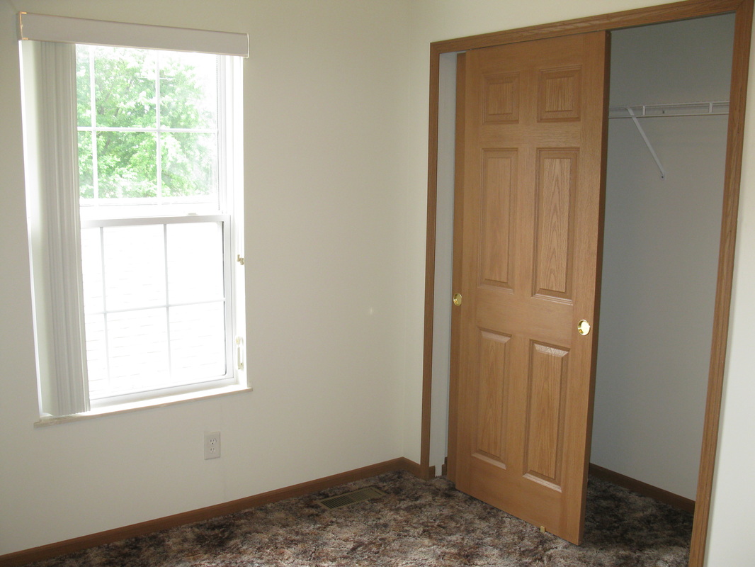 Closet in second bedroom in 300 Place Town home