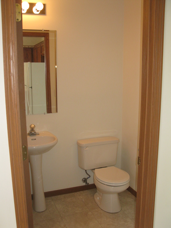 Half bathroom in 300 Place Town Home