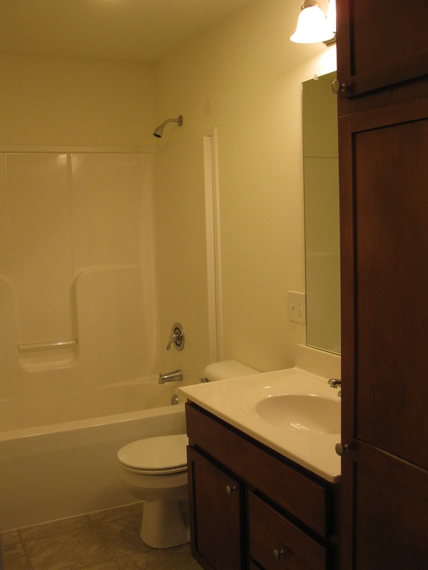 Bathroom in College Park Duplex