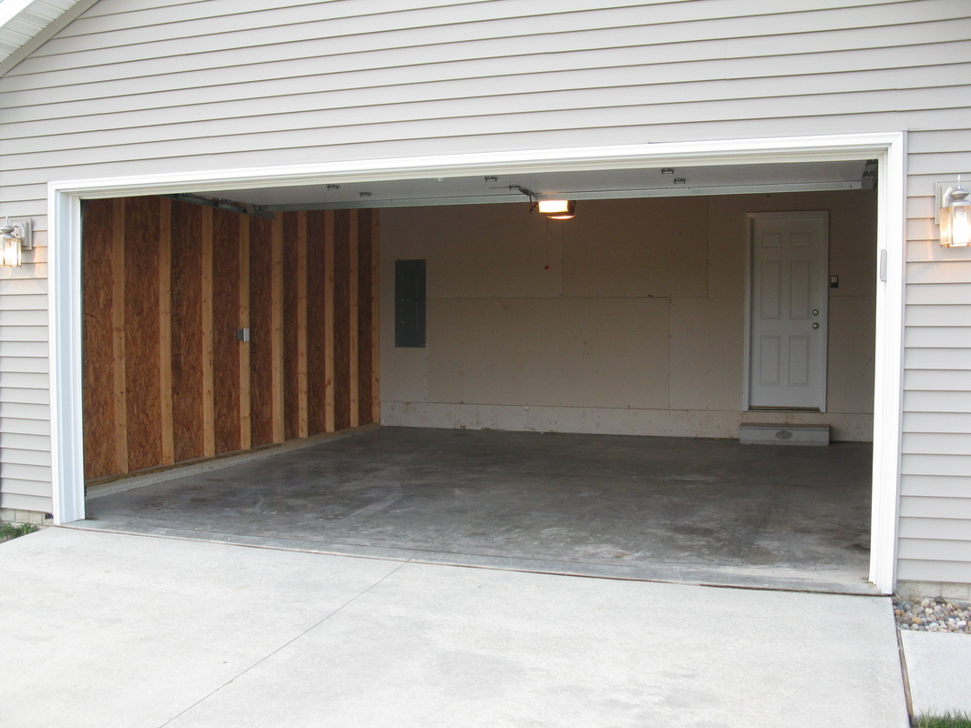 Private 2 car attached garage outside College Park Duplex