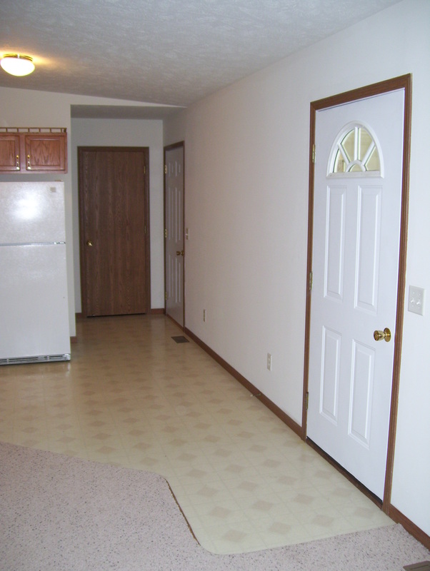 Entry way on inside of First Avenue Duplex