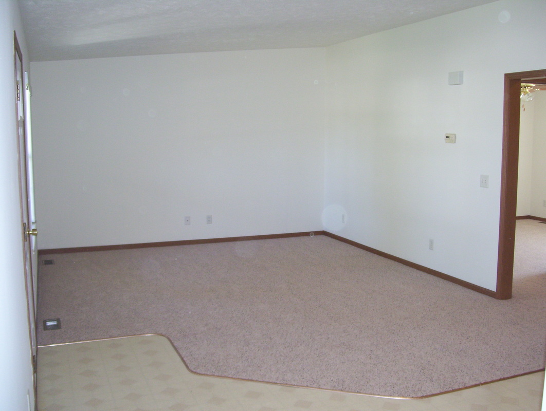 Living room inside First Avenue Duplex